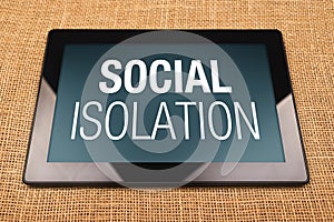 Social Isolation photo