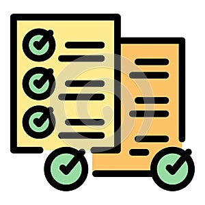 Social learning icon vector flat