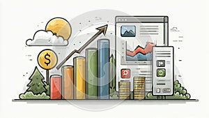 Social Media Ad Boost Icon