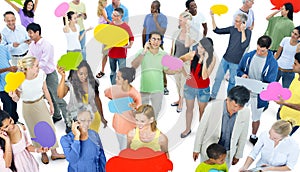 Social Media Community Networking Concept