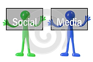 Social Media Concept