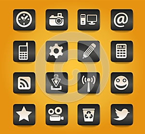 social media icon set