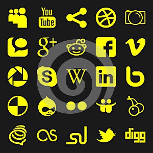 Social media icons