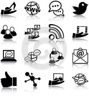 Social media icons