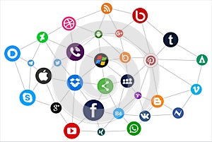 Social Media Icons network