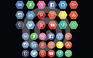Social media icons