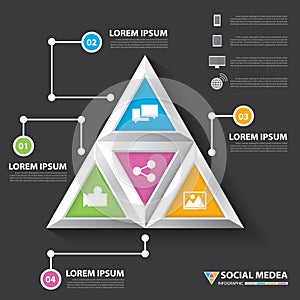 Social media infographic