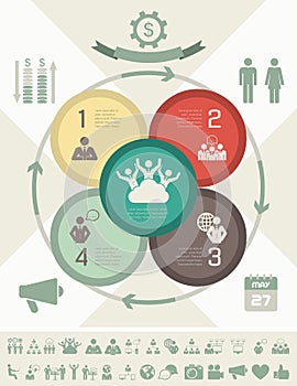 Social Media Infographic Template.