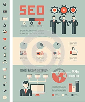 Social Media Infographic Template.