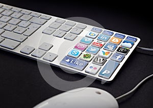 Social Media Keyboard