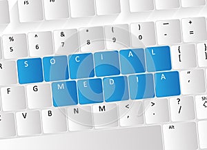 Social Media Keyboard Concept