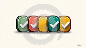 Social Media Live Poll Icon for Engagement