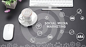 Social Media Marketing. Business. Internet. Technology