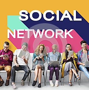 Social Media Network Community Connection Chat Concept