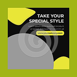 Social Media Post Template