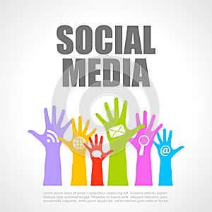 Social media poster