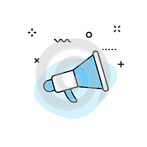 Social Media and SEO web icons in line style. Contact, digital, social networks, technology, website. Vector illustration
