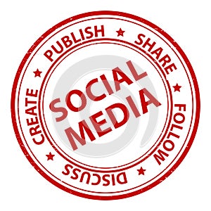 Social media stamp