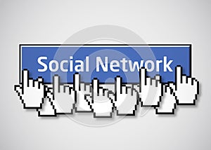 Social network button 2