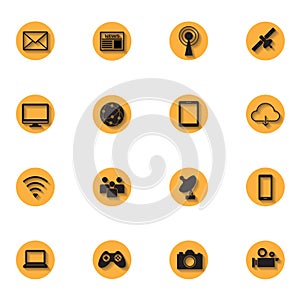 Social network, communication icon