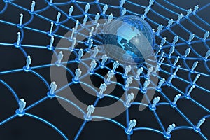 Social network concept