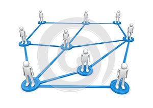 Social network concept