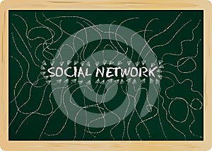 Social network concept