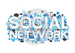 Social Network Concept