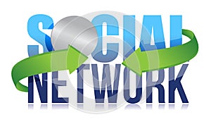 Social network concept