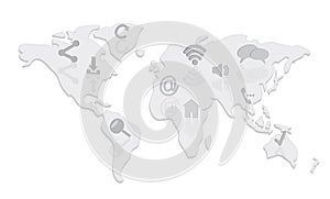 Social network concept