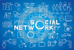 Social network icon