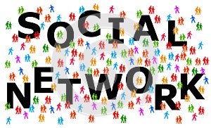 Sociální síť lidé 