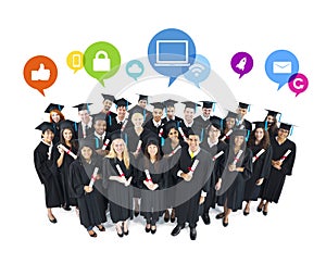 The Social Networking of Graduating Students