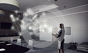 Social networking technologies . Mixed media