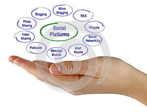 Social Platforms photo