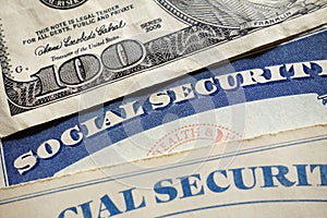 Social Security cards photo