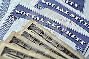 Social Security Cards and Cash Money