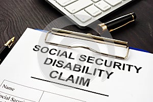 Social security disability benefits claim