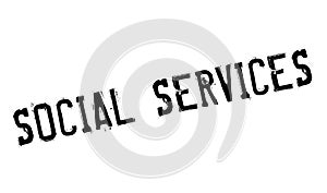 Social Services rubber stamp