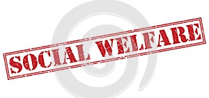 Social welfare red stamp