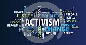 Activism Word Cloud
