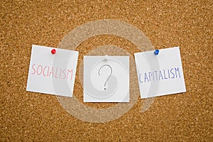 Socialism or capitalism