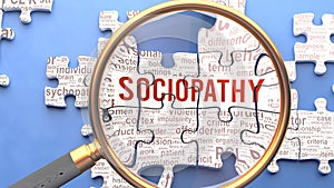 Sociopathy as a complex subject photo