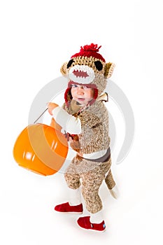 Sock Monkey Halloween Costume