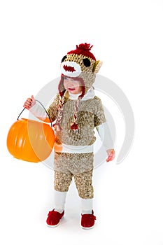 Sock Monkey Halloween Costume