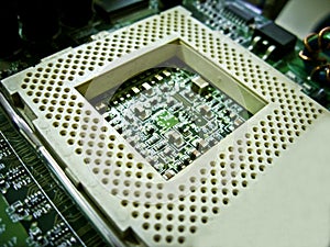 Socket 478 CPU motherboard