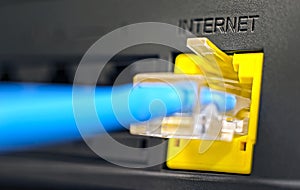 Socket for Internet connection