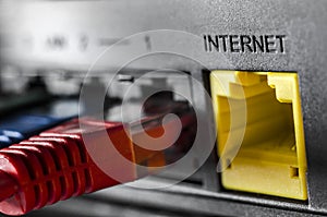 Socket for Internet connection