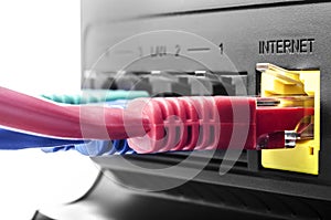 Socket for Internet connection