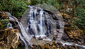 Soco Falls In North Carolina